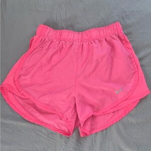 NIKE hot pink running shorts